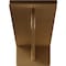 Ekena Millwork Heaton Hidden Support Steel Bracket w/ 14" Support Depth, Hammered Gold 3"W x 18"D x 2"H BKTM03X18X02HEHGO - alternate 10